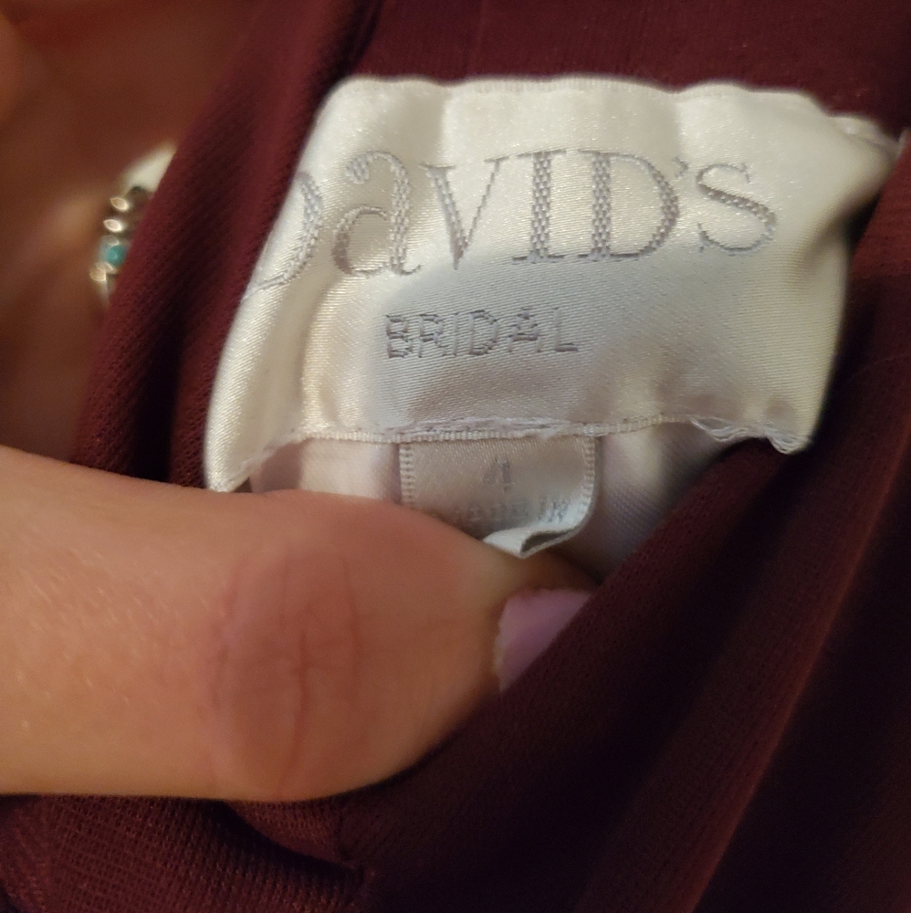 David's Birdal Bridesmaid dress - Picture 3 of 3